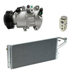 AC Compressor Kit With Condenser for Kia Rondo 2.4L (2009–2016)