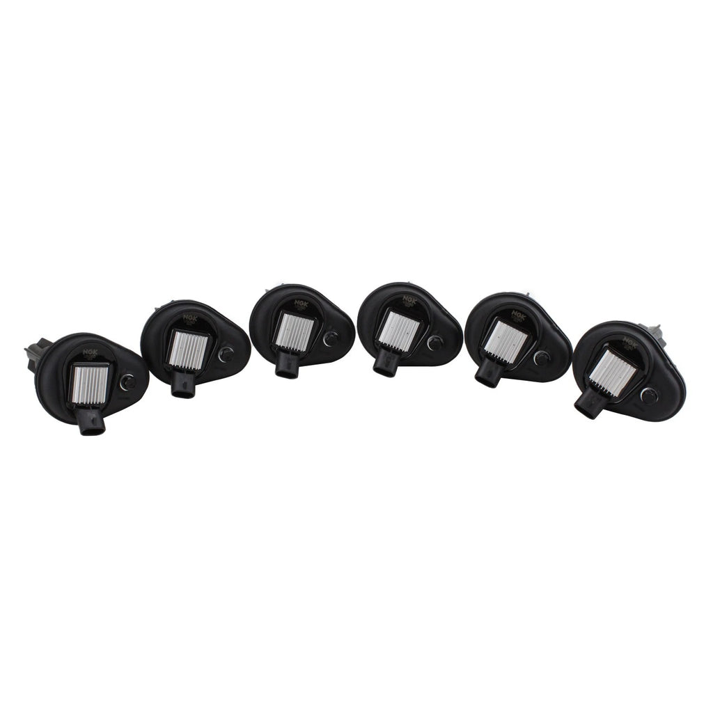Set of 6 NGK U5080 Ignition Coils for Saab GMC Chevy Buick (Coil on Plug)
