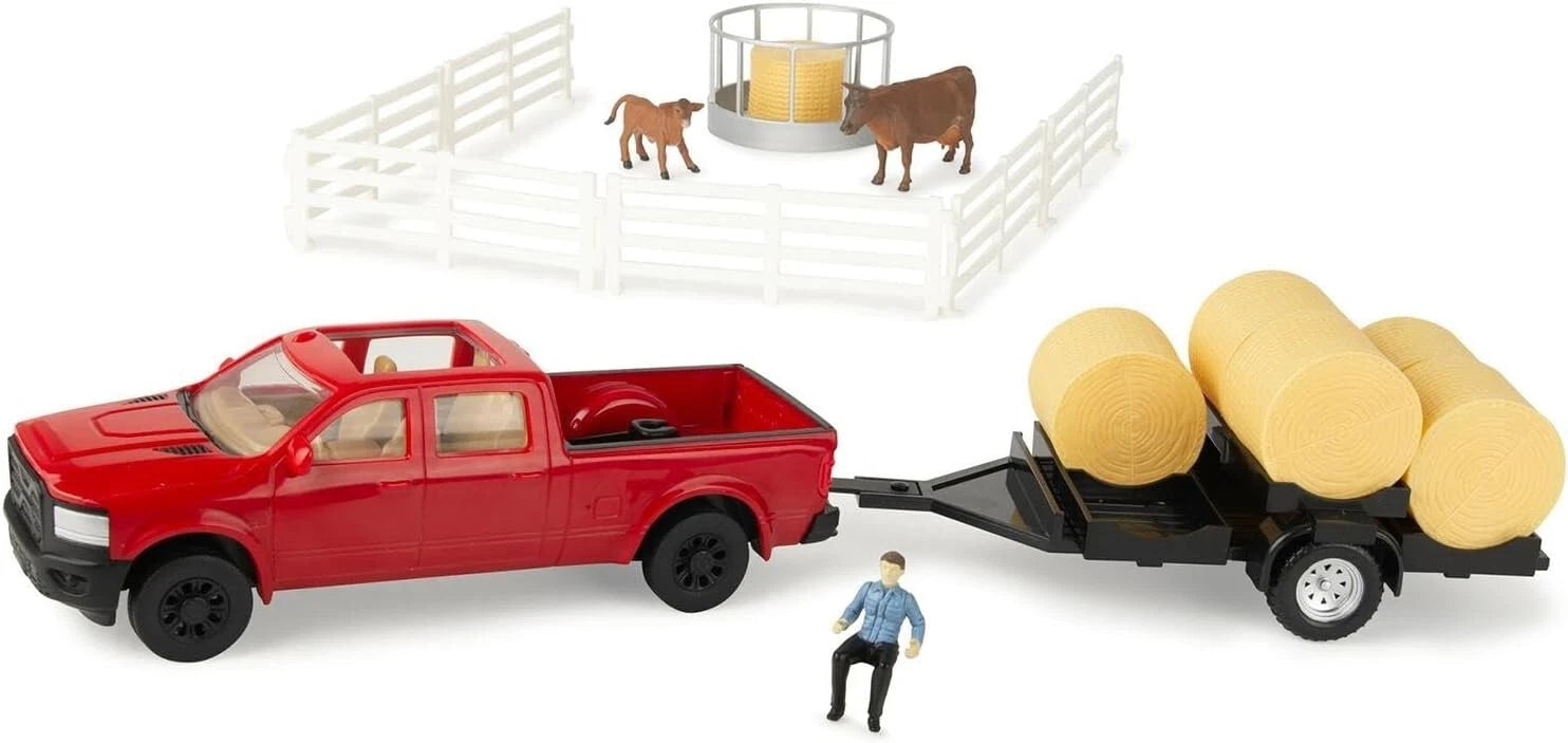 1/32 Pickup Truck Haying Farm Set for ERTL