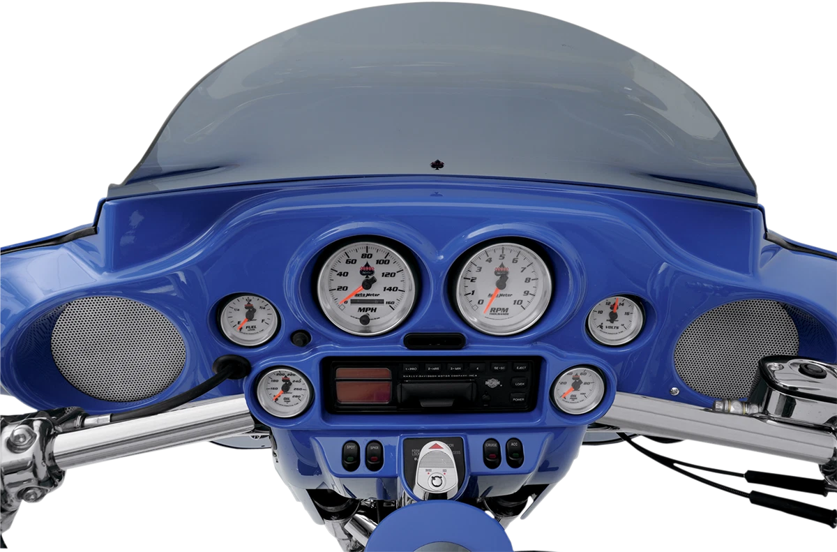 Klock Werks Speaker Grilles for Harley FLHT (1996–2013) KWS-01-0000