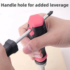 1/4 in Hex Bit Handle for Automotive Use - Left Right Ratchet Action, Magnetic Tip