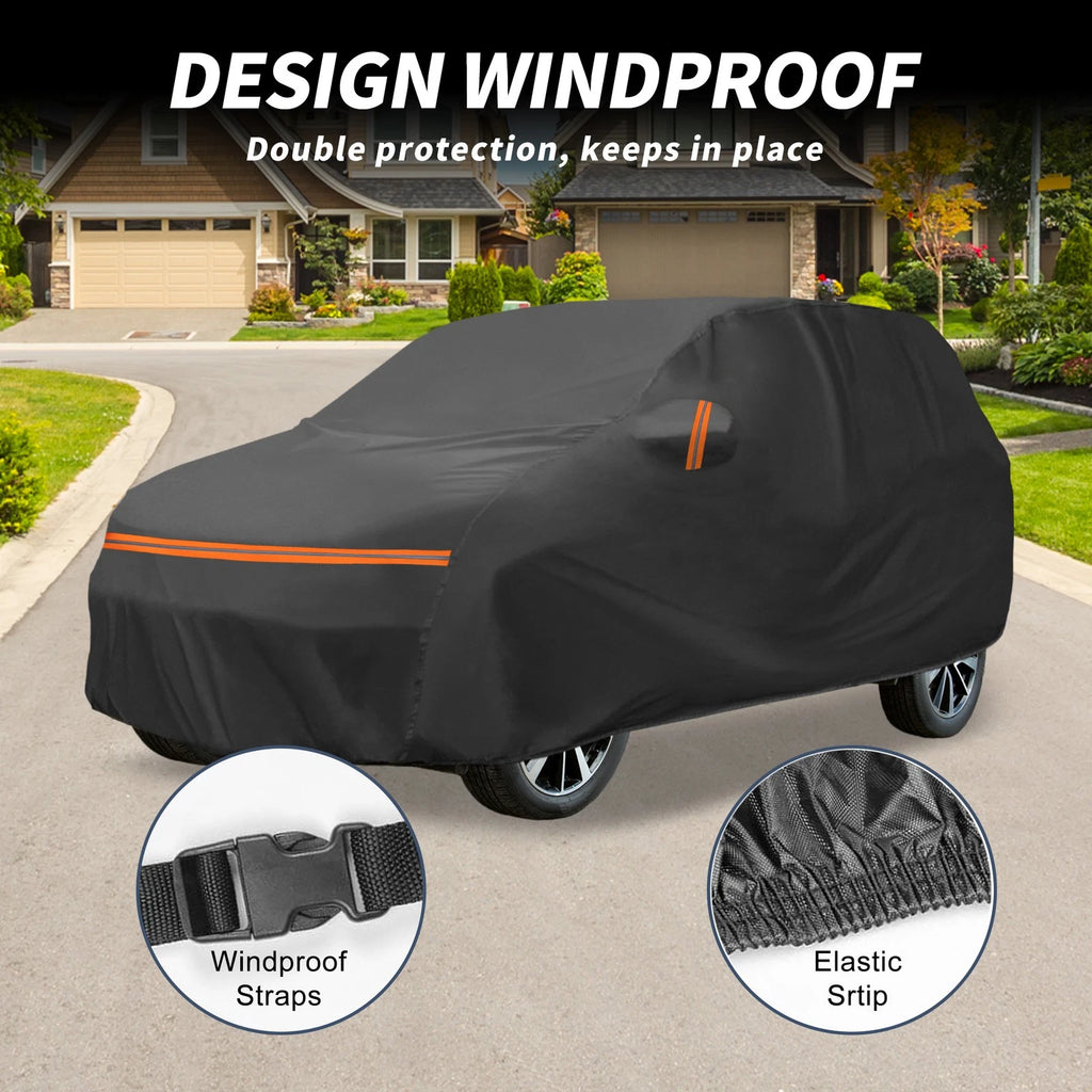 Waterproof Car Cover for Nissan Qashqai (2014–2022) with Zipper