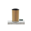 Wix Engine Oil Filter & Denso 16 Iridium LL Spark Plugs for W220 S55 AMG (2000–2006)