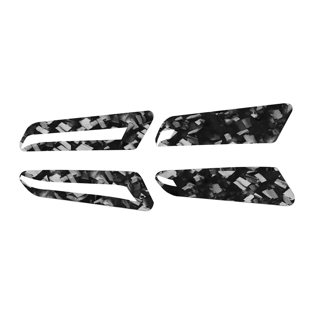 4X Seat Adjustment Knob Button Cover Trim for Audi A4 B9 A5 S4 RS4 (2016–2023)