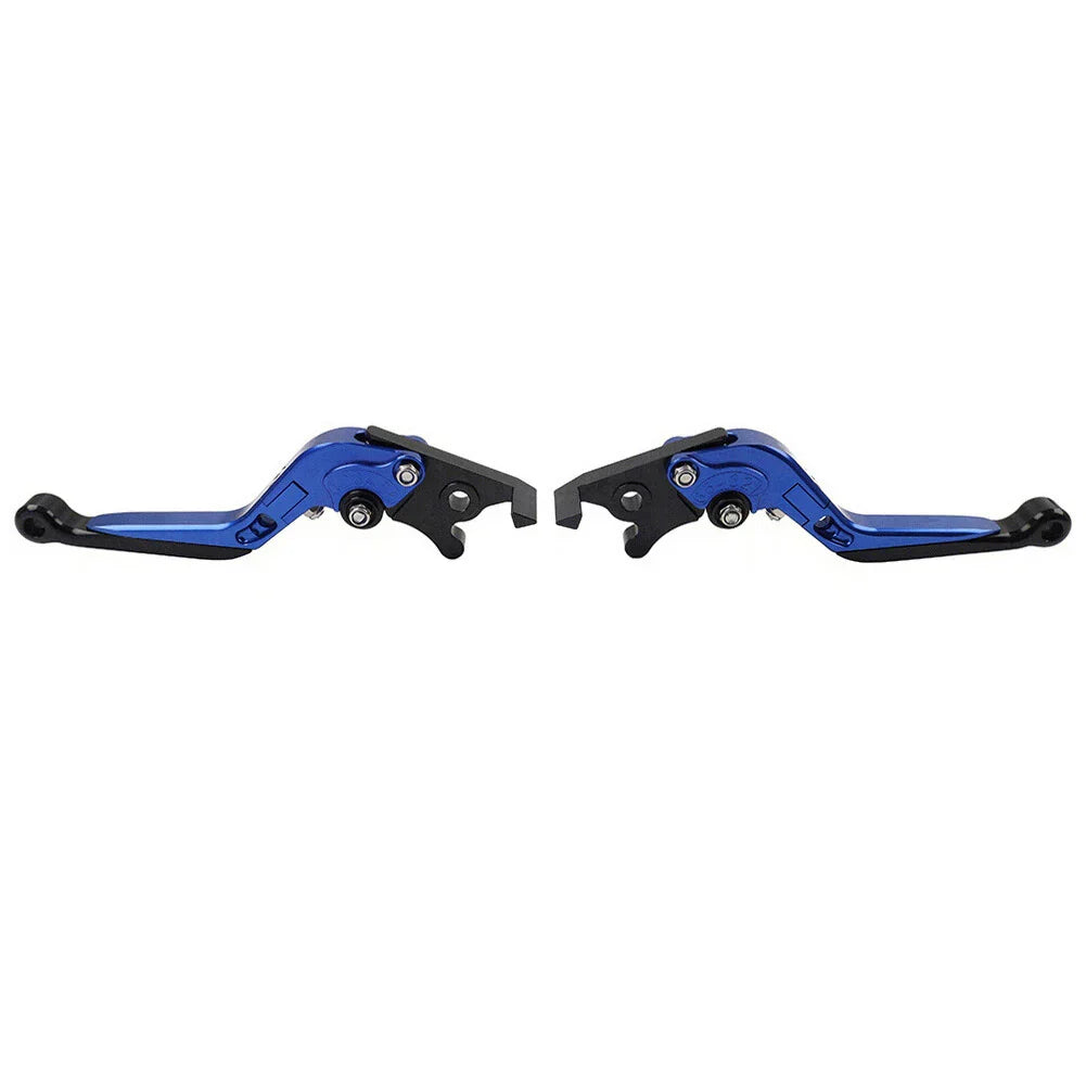 CNC Blue Extendable Brake Clutch Levers for Yamaha XMAX 125 250 300 400 (15-22)
