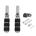 Slim Chrome Rear Foot Pegs Mount for Harley Softail Cross Bones (2008-2017)