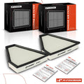 2X Engine Air Filter for BMW 1 Series E87, 3 Series E46 E90 F30 (2004–2013)