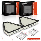 2X Engine Air Filter for BMW 1 Series E87, 3 Series E46 E90 F30 (2004–2013)