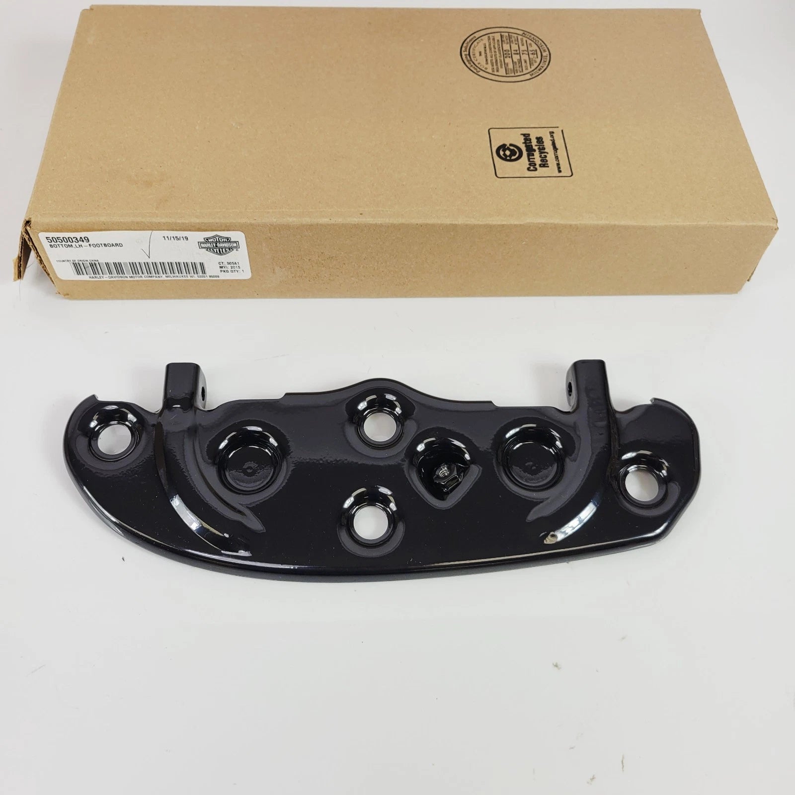 OEM Front Left Floorboard Bottom Tray for Harley Davidson Road Street Glide CVO (2017–2023)