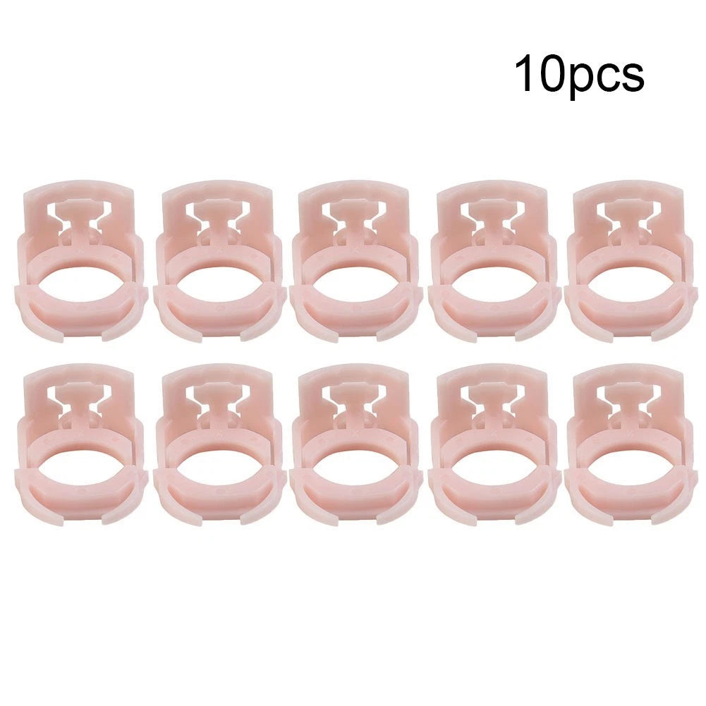 Set of 10 Fuel Line Retainer Clips for Ford Models (3/8", 7L3Z-9S317-B)