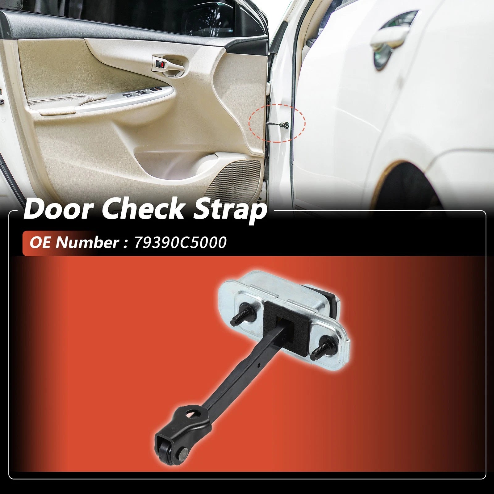 Front Right Door Check Strap for Kia Sorento (2016–2017) No.79390C5000
