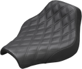 Saddlemen Renegade Solo Seat for FX (2018–2023) - Lattice Stitched - Black