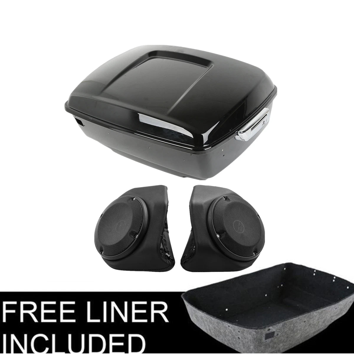 Trunk & Speakers for Harley Touring Electra Street Road Glide (2014–2023)