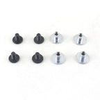 Universal Car Aluminum Alloy & Rubber Heel Plate Pedal Mat