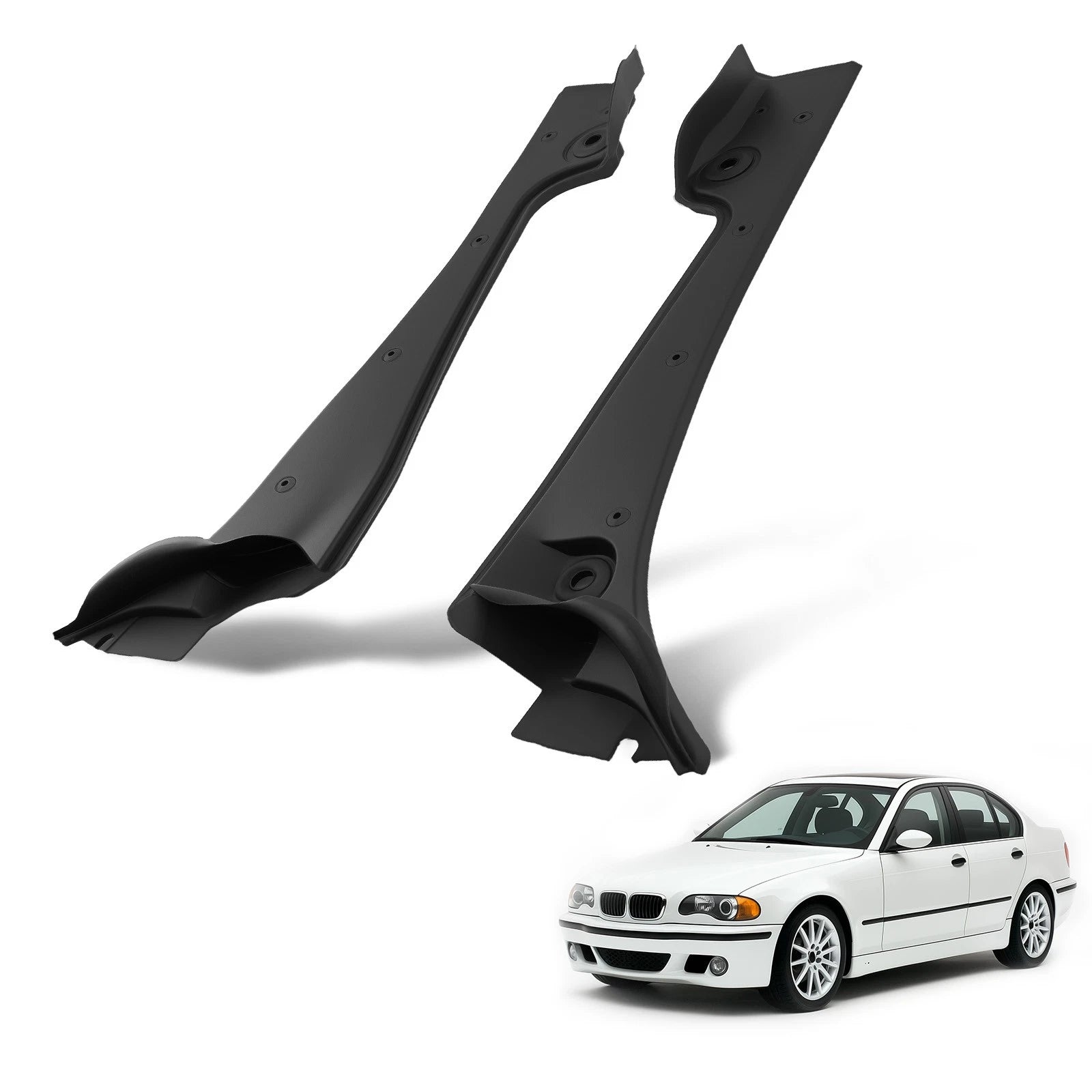 Windshield Cowl Panel Cover 51717027083 for BMW 525i 528i 530i 535i 545i (2001–2007)