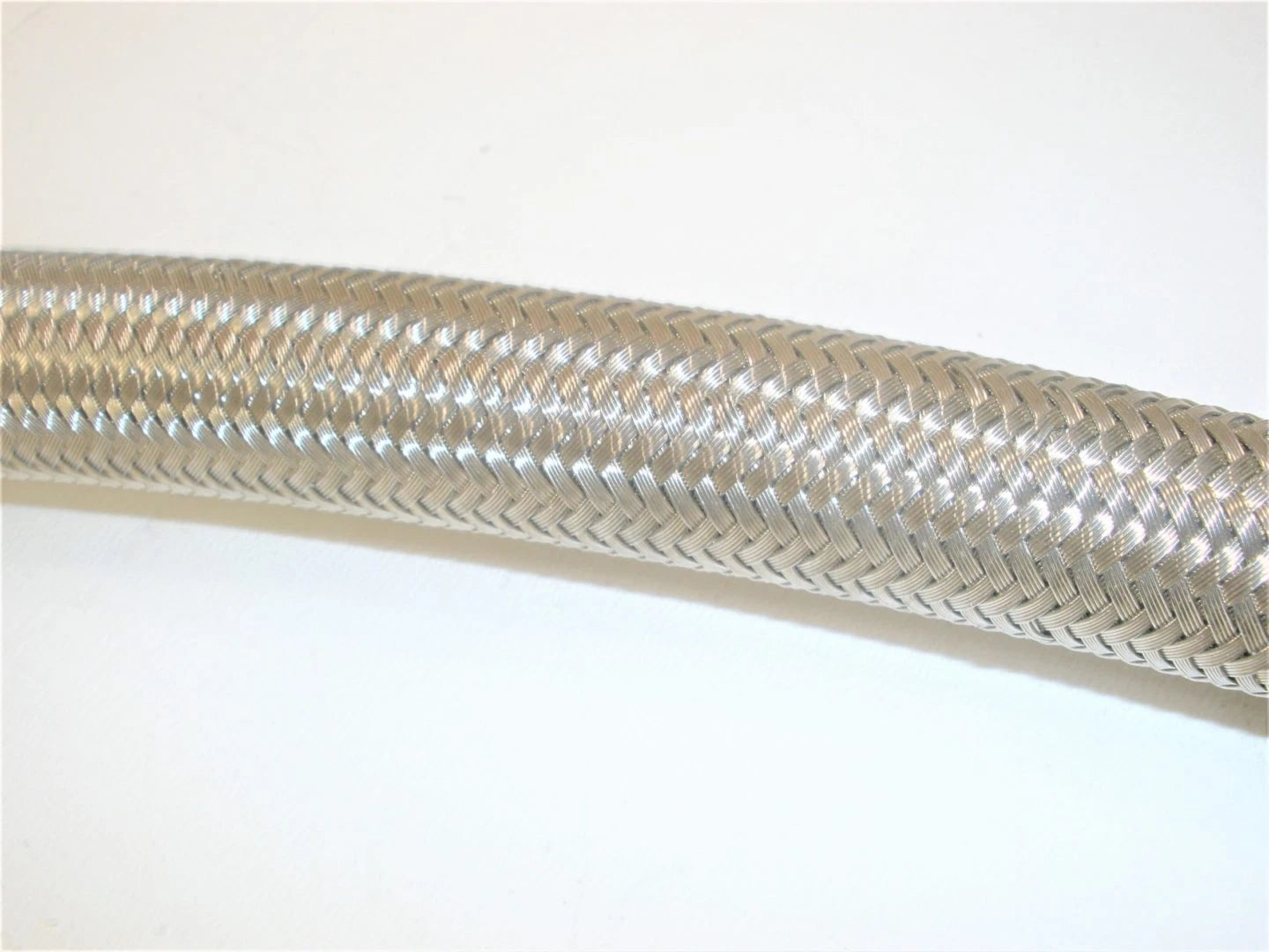 Flexible Stainless Steel Braided Hose with 1" Female Fitting (5/8" x 4'4")