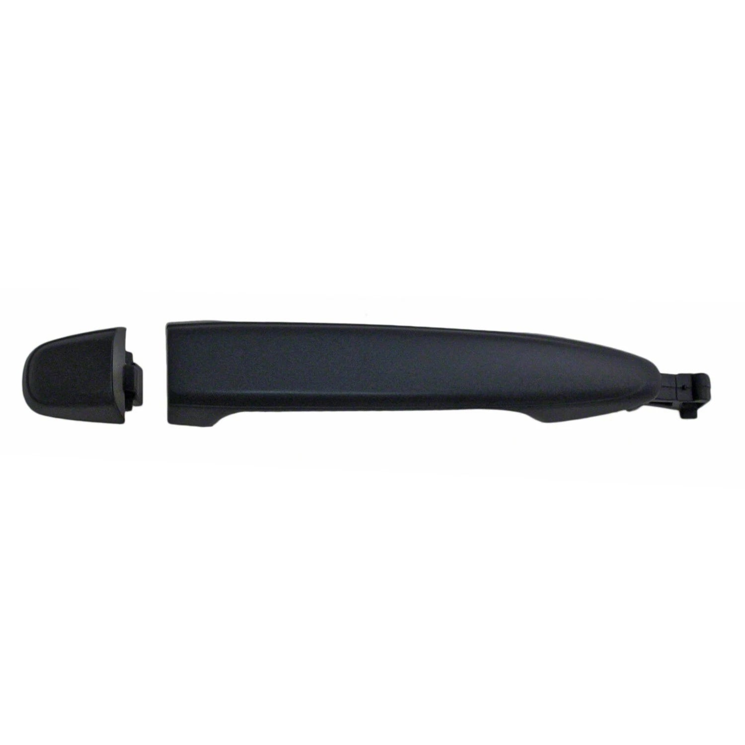 Exterior Door Handle Replacement Black Front Passenger Side for Toyota Tacoma (2016–2023)