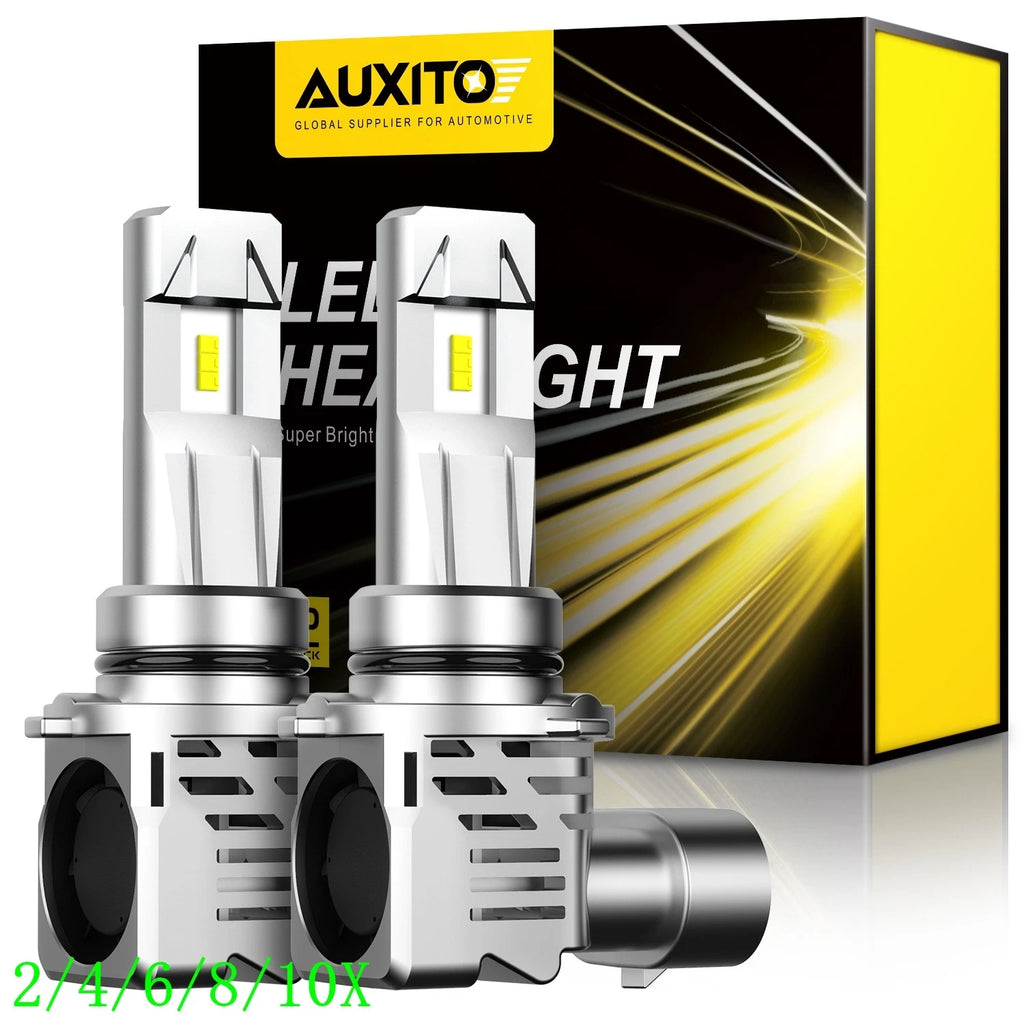 Set of 2 LED Headlight Bulbs for Car (9006 HB4)