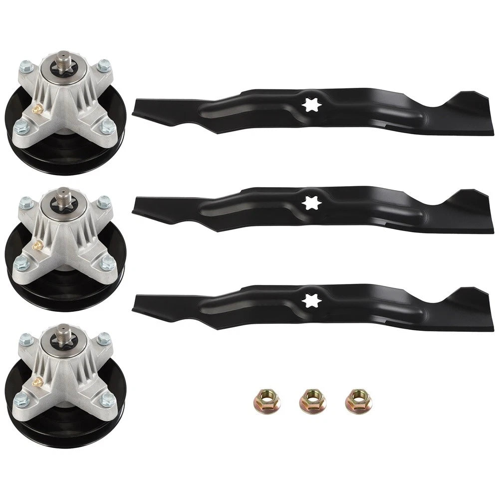 50” Deck Spindle Blade Kit for Cub Cadet LTX1050, LTX1050KH (2010–2023) SPM199562627