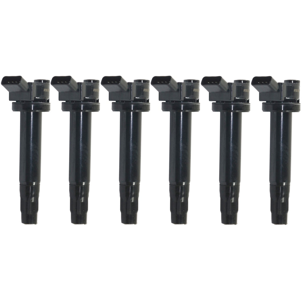 Ignition Coils Set of 6 for Lexus RX400h Toyota Solara Highlander ES330 Sienna