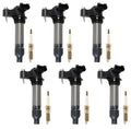 Set of 6 Ignition Coils & 6 Spark Plugs for Chevy Pontiac Suzuki 3.6L
