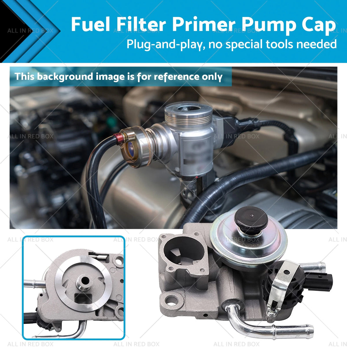 Fuel Filter Primer Pump Cap for Toyota Prado 150 Series (2009–2023) 2338030301