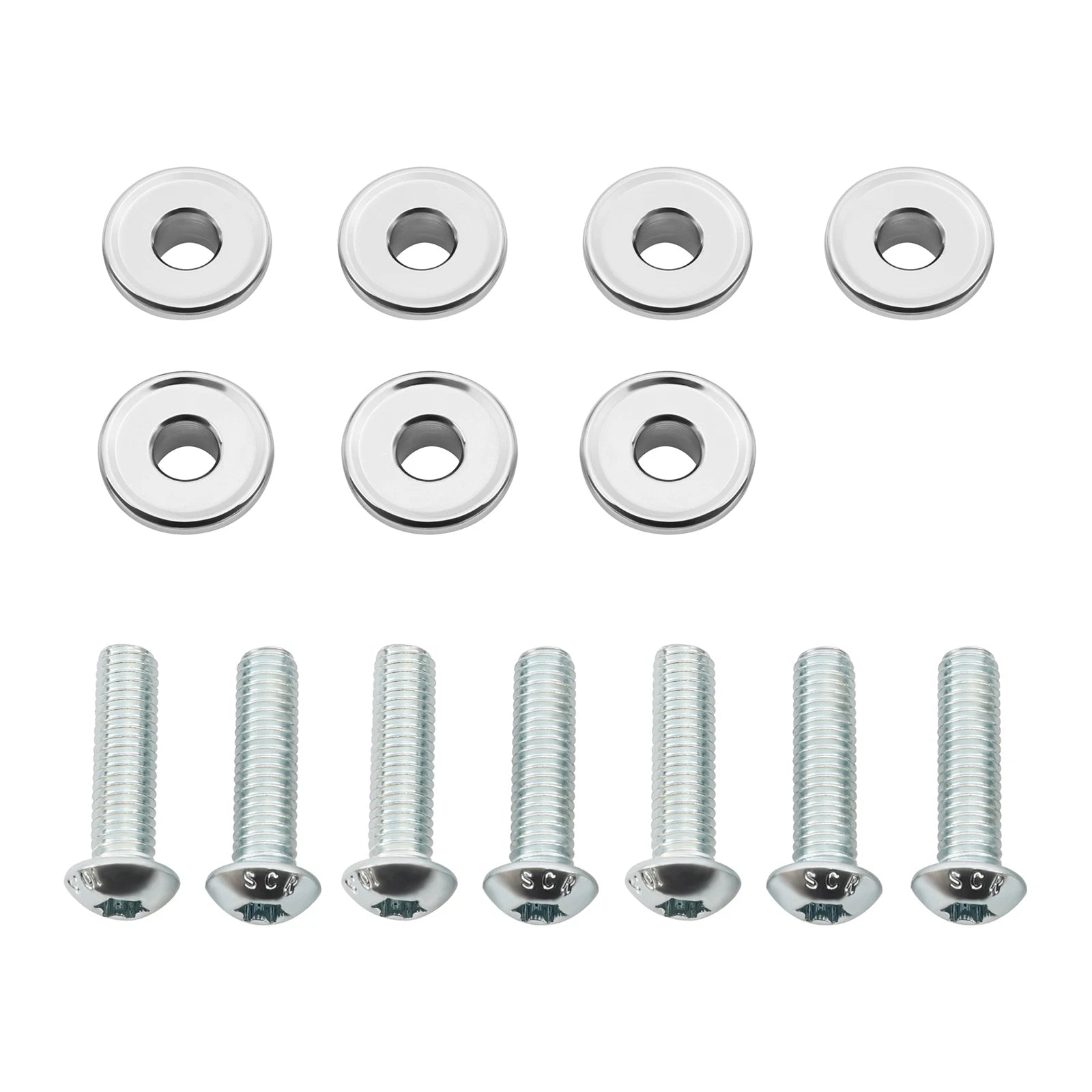 14PCS Front Disk Brake Rotor Bolts for Harley Street Road Glide King (2009–2023)