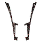 Forged Red Console Panel Trim for Infiniti Q50 Q60 (2014-2019)