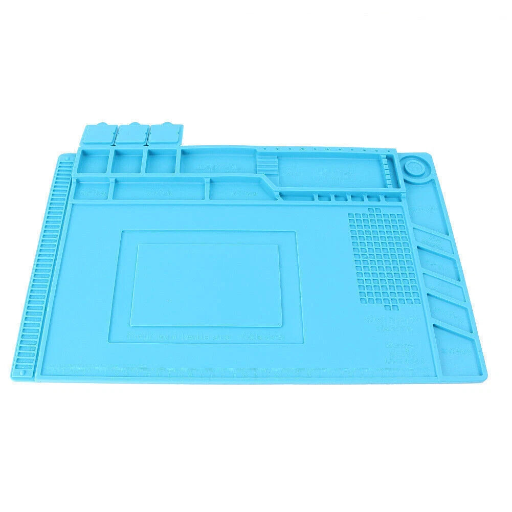 Heat Insulation Silicone Pad Mat for Maintenance Soldering Platform (45x30 cm)