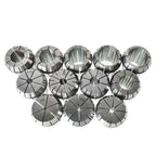 Set of 12 Spring Collets for ER40 (Compatible with Various Models)
