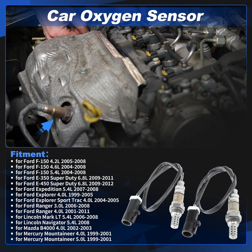Upstream & Downstream O2 Sensors for Ford F-150 4.2L (2005–2008) 2344403/25024701