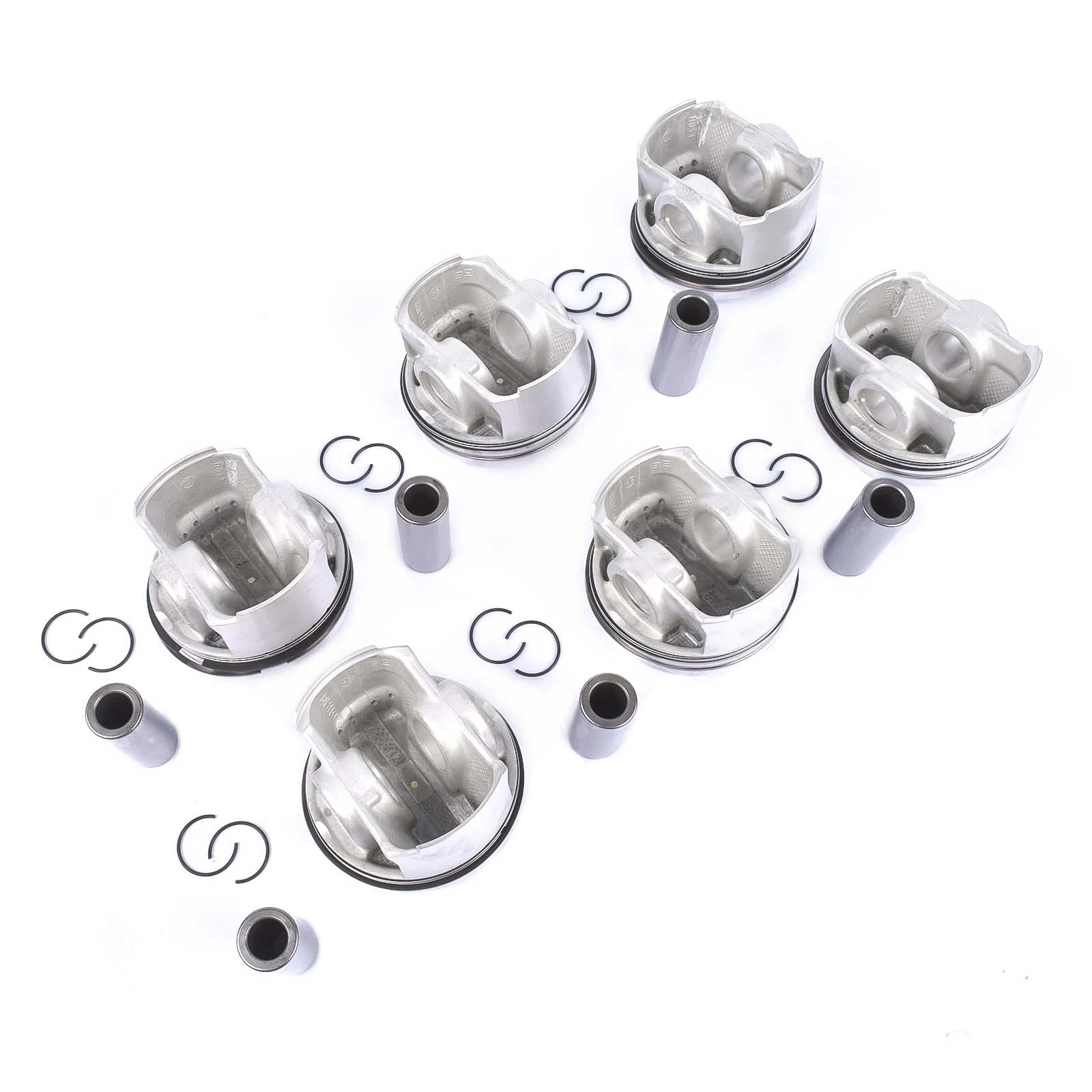 Set of 6 Pistons for VW Touareg, Audi A6 A7 A8 Q5 Q7 S4 S5 (2009–2017)