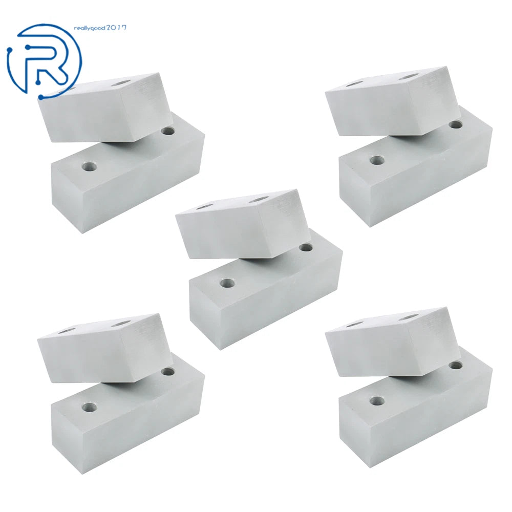Set of 10 Soft Clamps for 6" Mill Vise (Machinable)