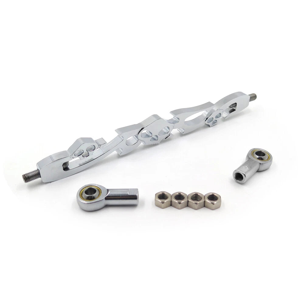 Chrome Skull Billet Shift Linkage for Harley Davidson Softail FXST (1990–2023)
