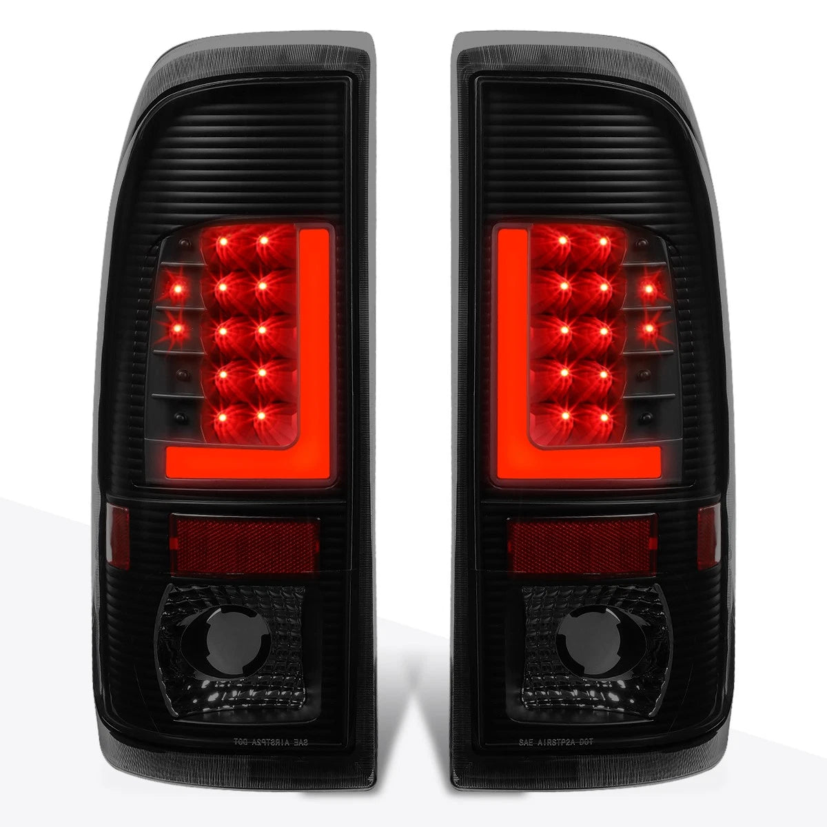 Chrome Housing Outer Tail Light Brake Lamp for Dodge Durango (2011–2013)