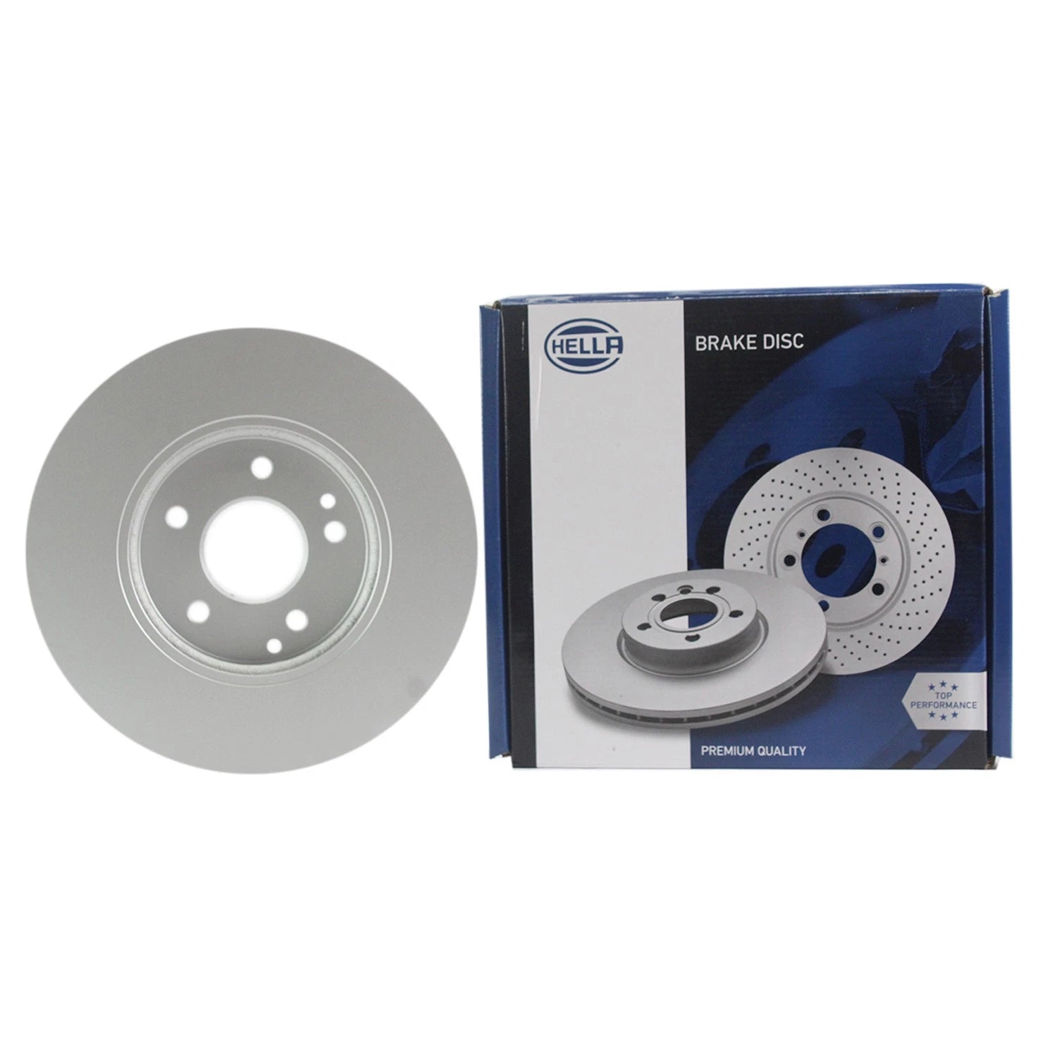 Hella Front Disc Brake Rotor for Mercedes W203 C240 C280 C320 C350 (300mm)