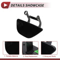 Front Left Washer Nozzle Cover Cap for BMW 535i GT (2010-2017) Black