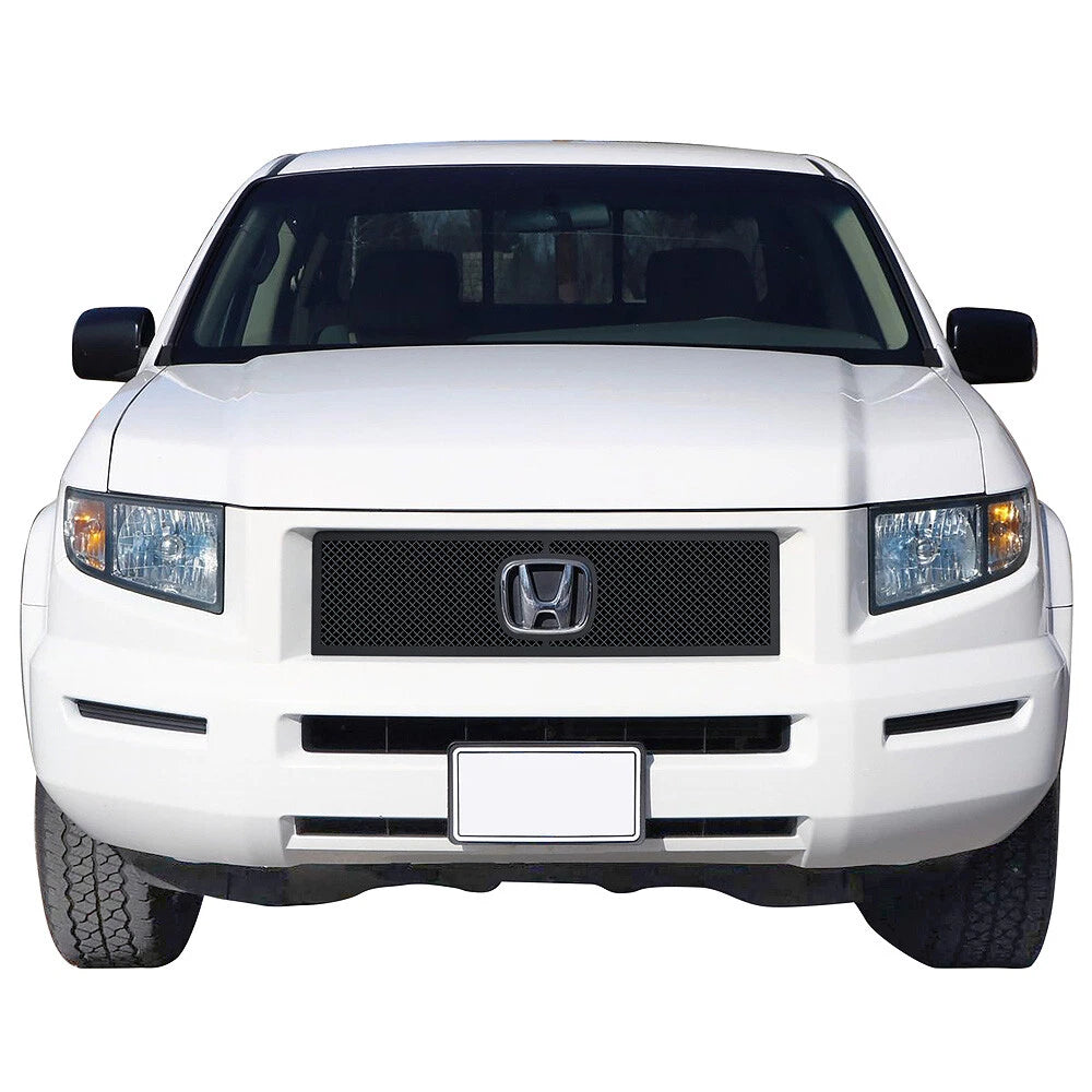 Stainless Black Mesh Grille Insert for Honda Ridgeline (2005-2008)