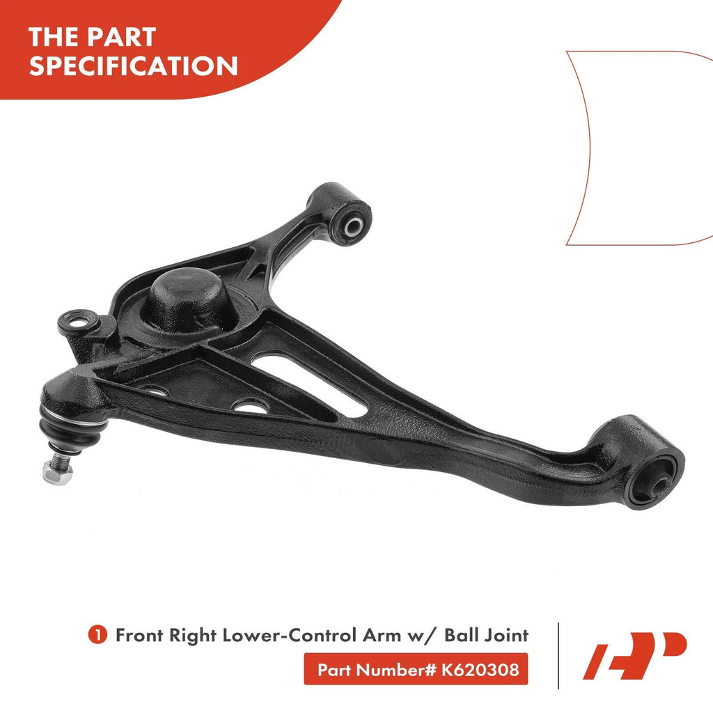 Front Right Lower Control Arm with Ball Joint for Suzuki Vitara (1999-2005)
