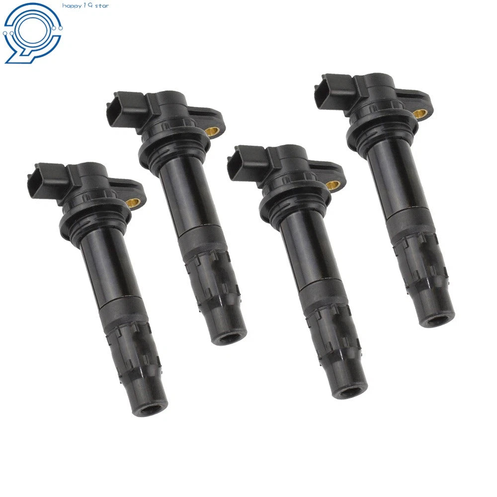 Set of 4 Ignition Coils for Yamaha VX110 VX 1100 Sport Cruiser (2005–2015)