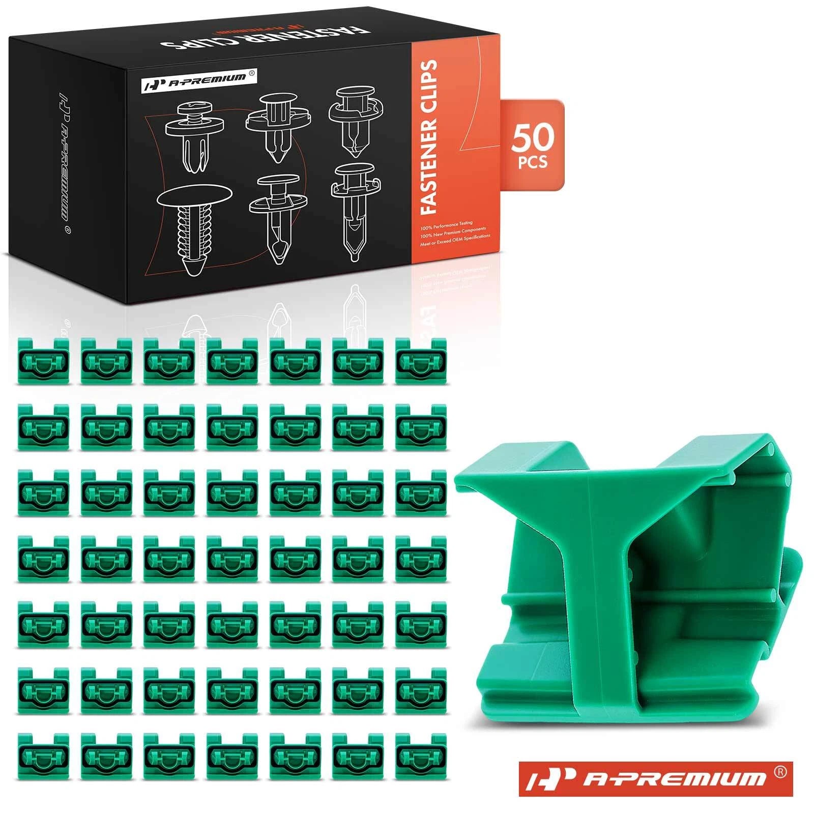 Set of 50 Rocker Moulding Skirt Fastening Clips for BMW