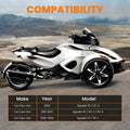 Side View Mirror Mounts for Can-Am Spyder RT/RT-L/RT-S (2011–2017) 16 15 14