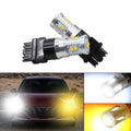 2X Switchback 3157 LED Turn Signal Blinker Bulbs for Chevy Silverado 1500 (1999–2013)