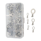 150PCS Copper Ring Lugs Wire Connector Crimp Terminals for Electrical Projects
