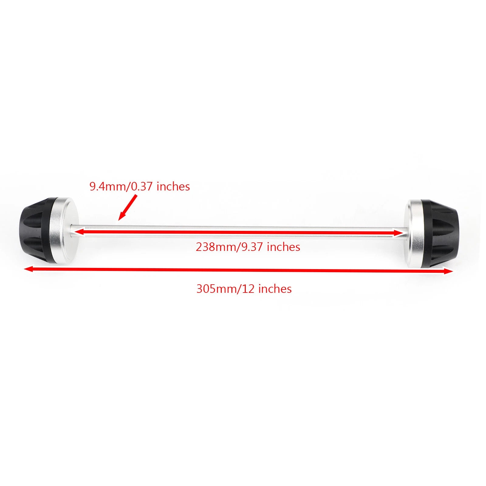 Front Spindle Bobbins Wheel Protector for BMW R1200GS R nineT R1200R (2004–2019)