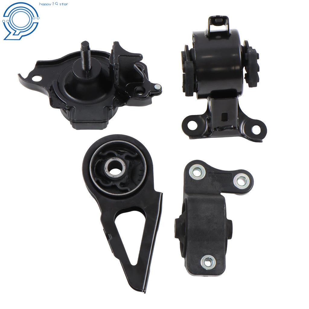 Set of 4 Engine Motor and Transmission Mounts for Honda Fit (2007–2008)