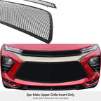 Upper Black Mesh Grille Insert for Chevy Trailblazer RS (2021-2023)