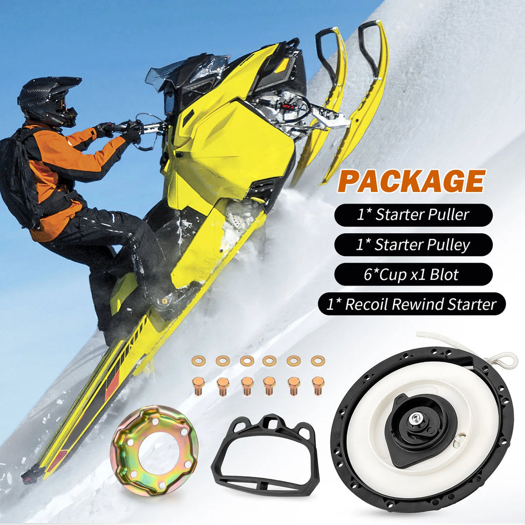 Recoil Pull Starter Pulley Cup for Ski-Doo MXZ 500 600 700 800 (1996–2023)