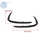 2X Fog Lamp Frame Trim Strips for Mazda CX-9 (2016-2022)