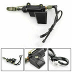 1x Black Rear Brake Master Cylinder for Apulia APR125-2 APR125-2F APR150-2 (Fits 2010–2020)